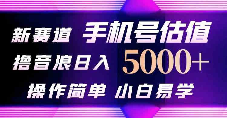 （10154期）抖音不出境直播【手机号估值】最新撸音浪，日入5000+，简单易学，适合…-副创网