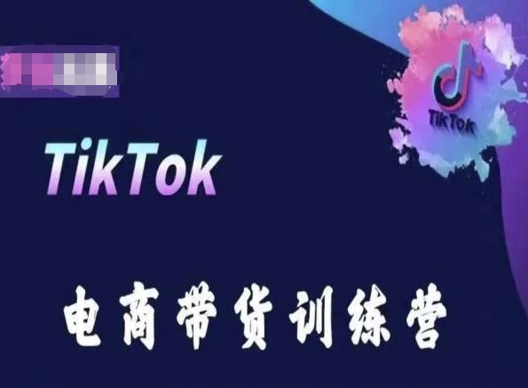 TikTok电商带货训练营，跟随时代潮流，跨境掘金-副创网