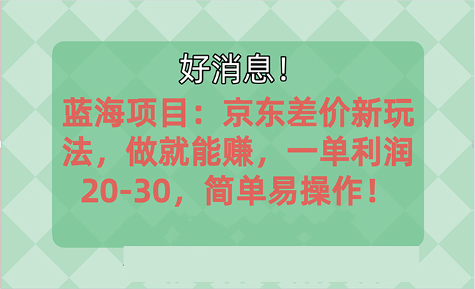 （10989期）越早知道越能赚到钱的蓝海项目：京东大平台操作，一单利润20-30，简单…-副创网