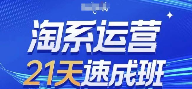 淘系运营21天速成班(更新24年6月)，0基础轻松搞定淘系运营，不做假把式-副创网