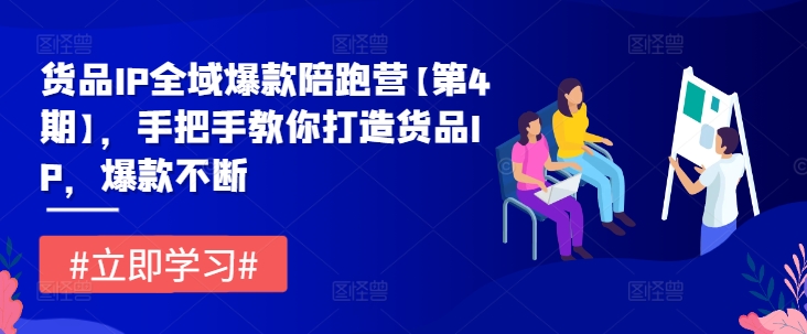 货品IP全域爆款陪跑营【第4期】，手把手教你打造货品IP，爆款不断-副创网