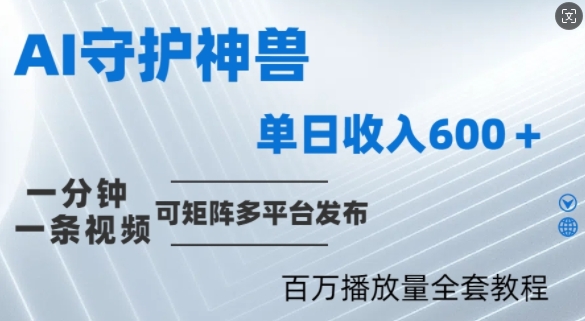 制作各省守护神，100多W播放量的视频只需要1分钟就能完成【揭秘】-副创网